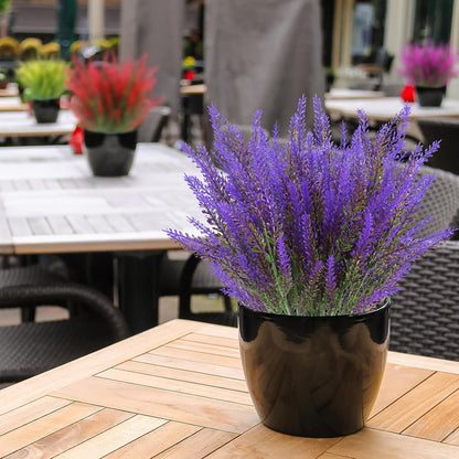 Botanical Artificial Lavender Bundles UV Outdoor Decor Accent