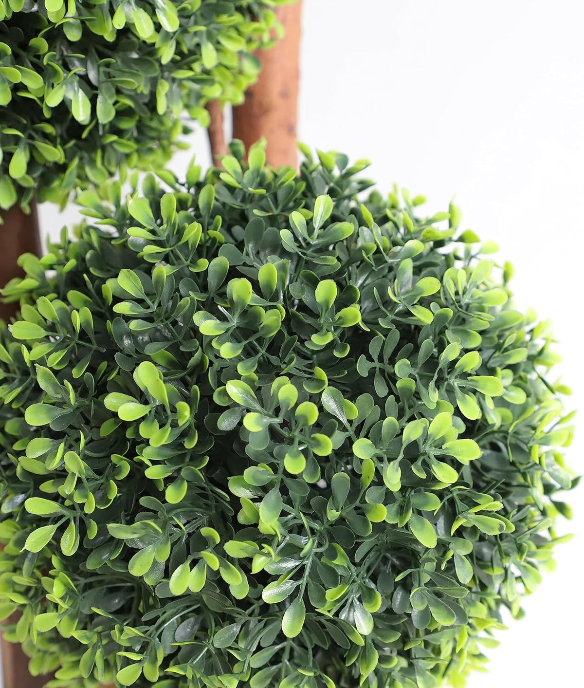 Lush Artificial Triple Ball Boxwood Home Decor Arrangement