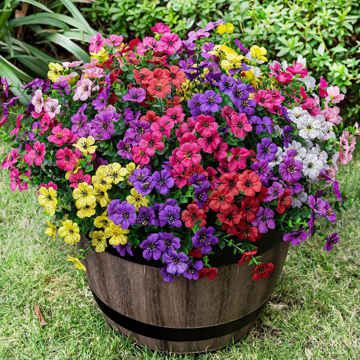 20 Pcs Classic Bundles Silk Eucalyptus UV Home Decor Statement