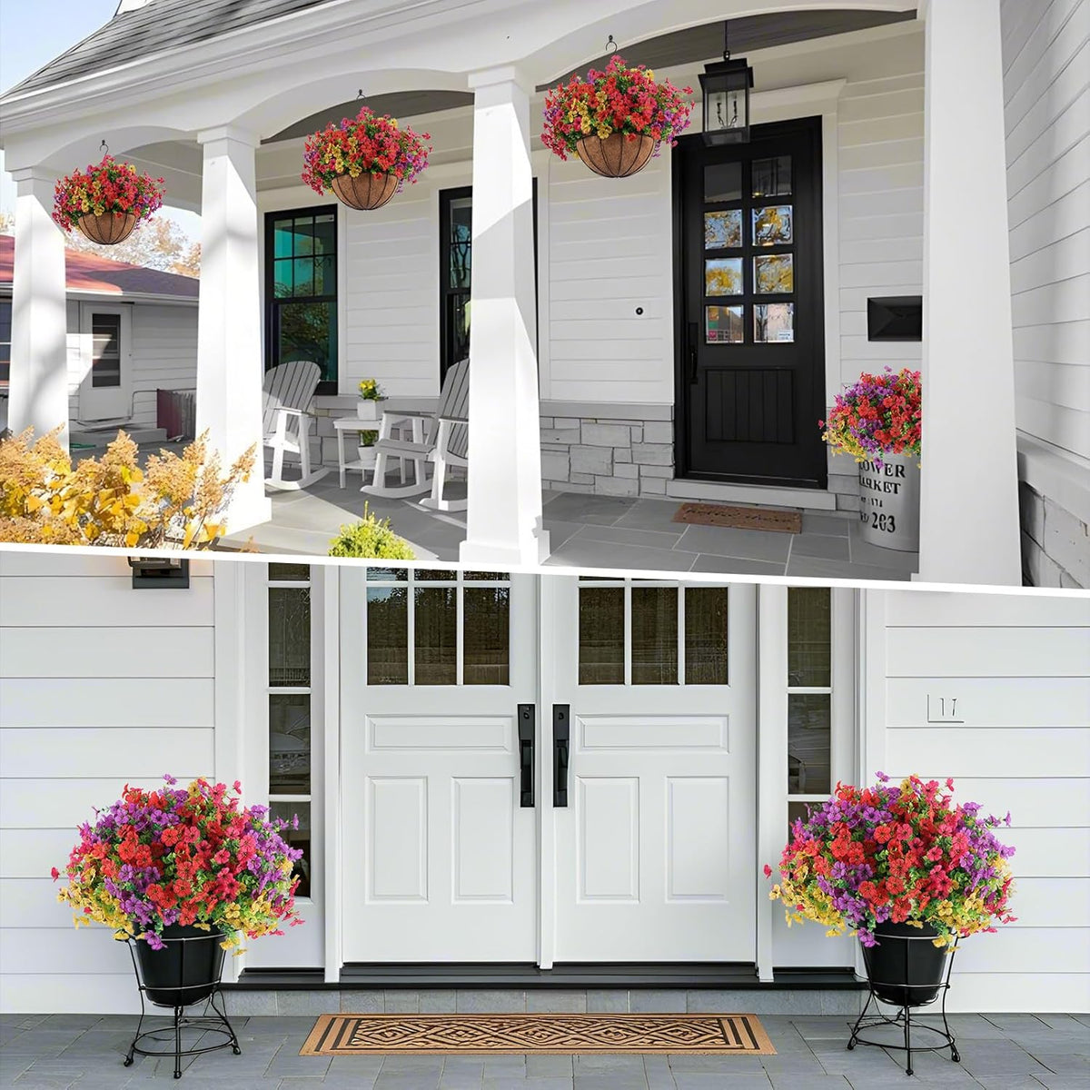 Modern Hananona Artificial Hanging Style Outdoor Decor Display
