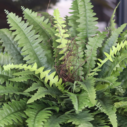 Realistic Large Artificial Ferns Fronds Home Decor Collection