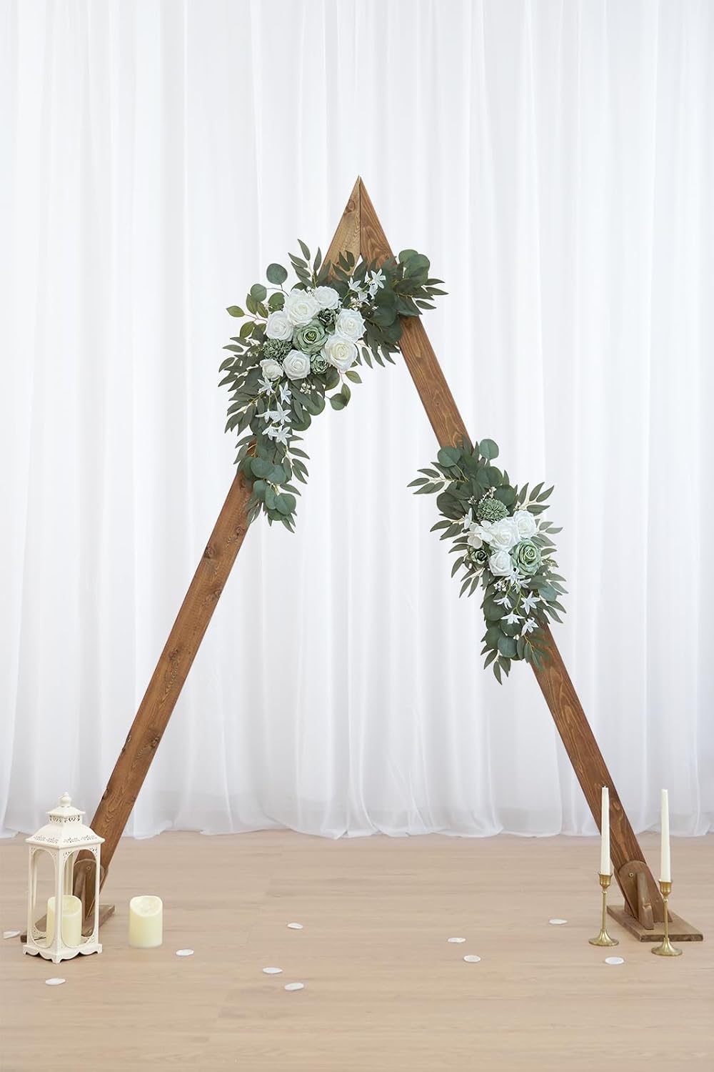 Vibrant Olalaka Sage Green White Home Decor Statement