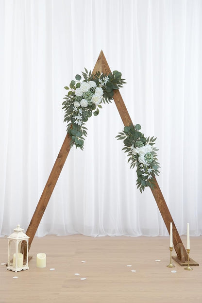 Vibrant Olalaka Sage Green White Home Decor Statement