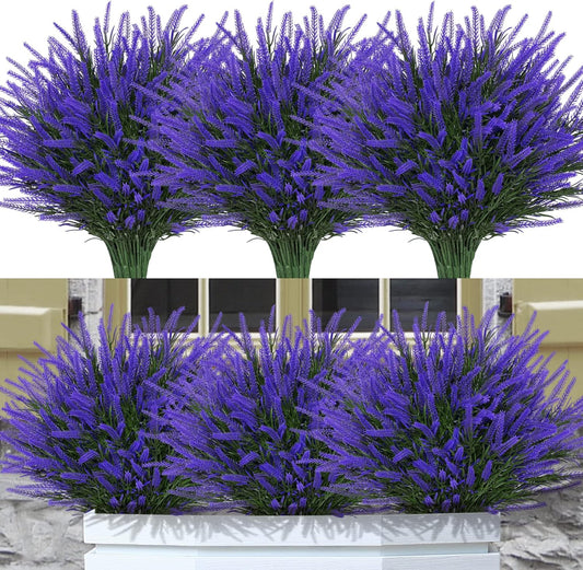 12 Pcs Fake UV Resistant Outdoor Decor Statement