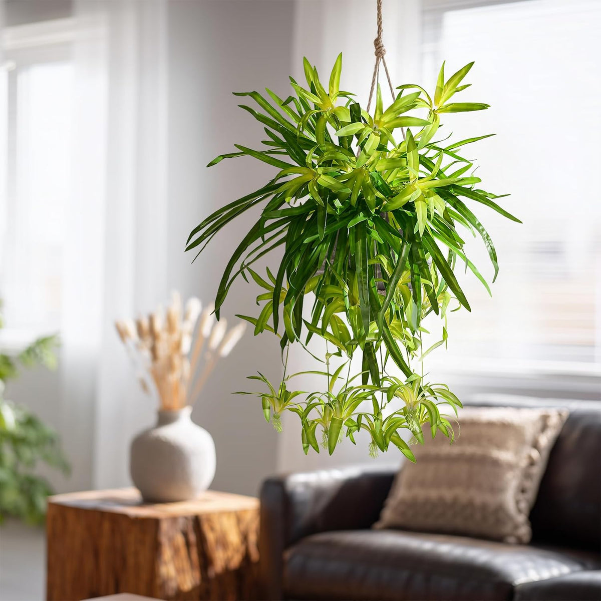 Timeless Artificial Spider Hanging Chlorophytum Home Decor Selection