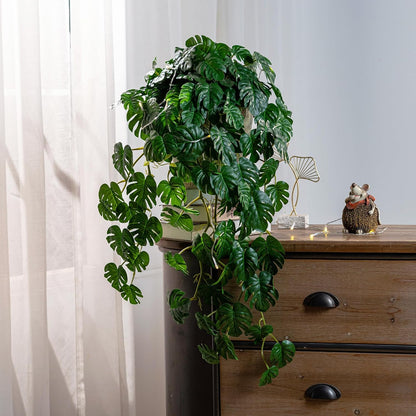 Festive Artificial Hanging Bougainvillea Vines Outdoor Decor Assortment