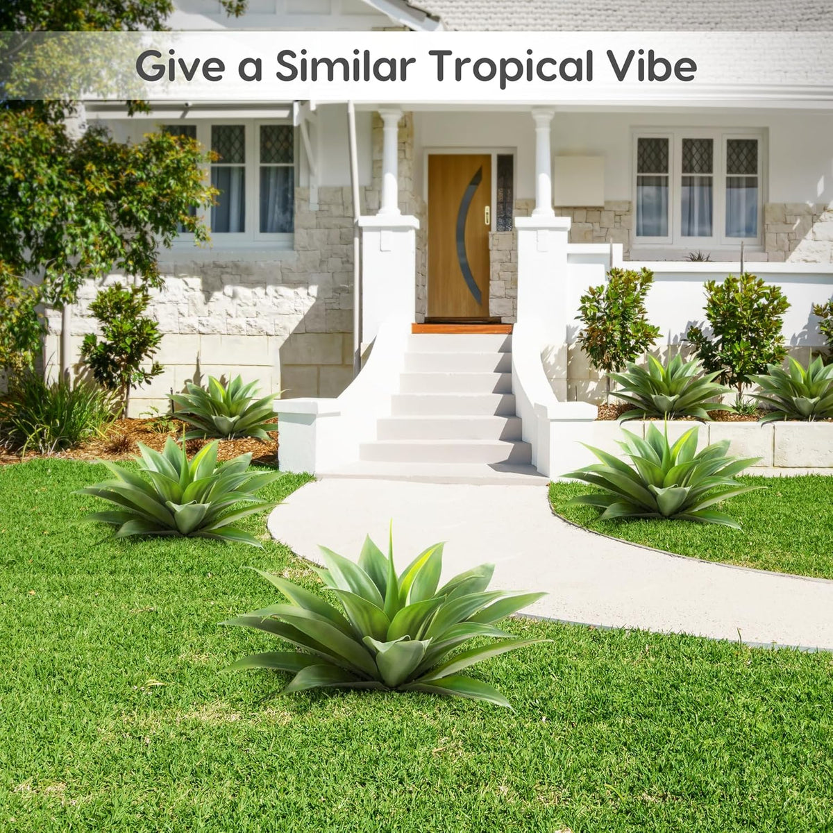 Sophisticated Artificial Agave Plant Stems Home Decor Selection