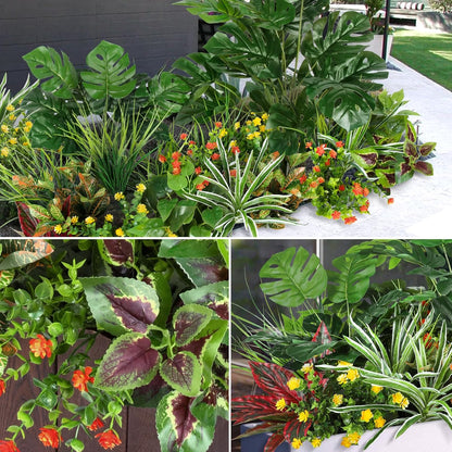 Botanical Artificial Resistant Boxwood UV Outdoor Decor Display