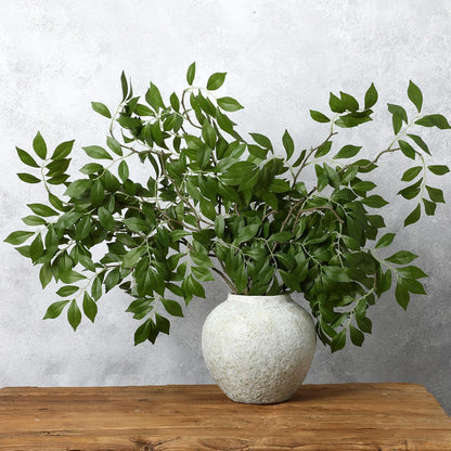 6 Pcs 6 Pcs Faux Stems and Branches for Vase 31.5inch Fake Plants Artificial Greenery Stems Faux Branches for Home Vase Wedding Garden Farmhouse Table Mantel Decor