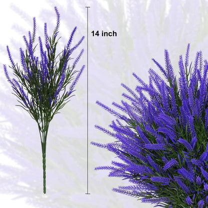 12 Pcs Fake UV Resistant Outdoor Decor Statement