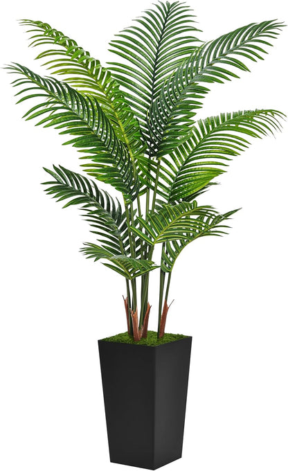Artisan Artificial Palm Tall Black Home Decor Statement