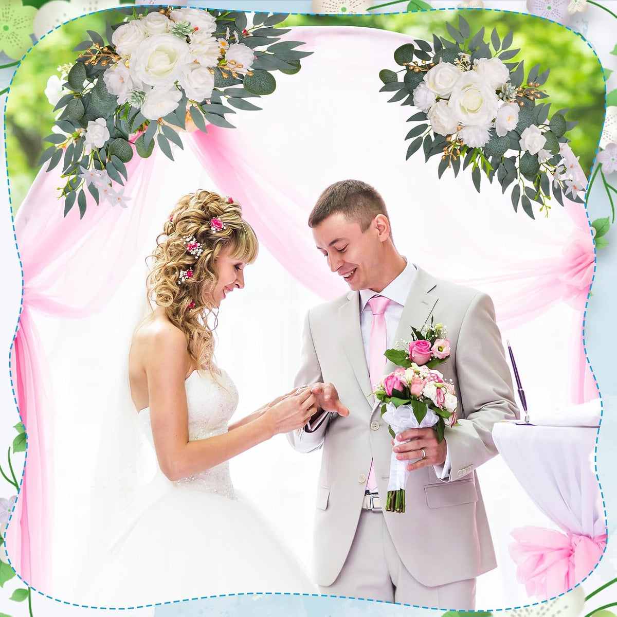 Lush Wedding Arch Decorations Reusable Home Decor Selection