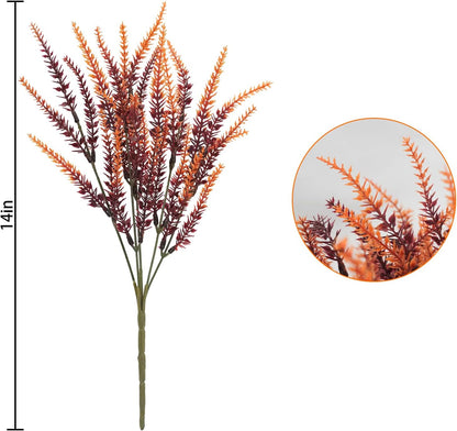 Natural Bundles Fall Artificial Lavender Home Decor Accent