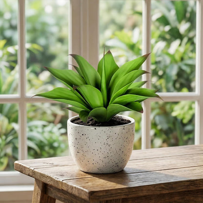 Festive Artificial Agave Resistant Succulents Home Decor Selection