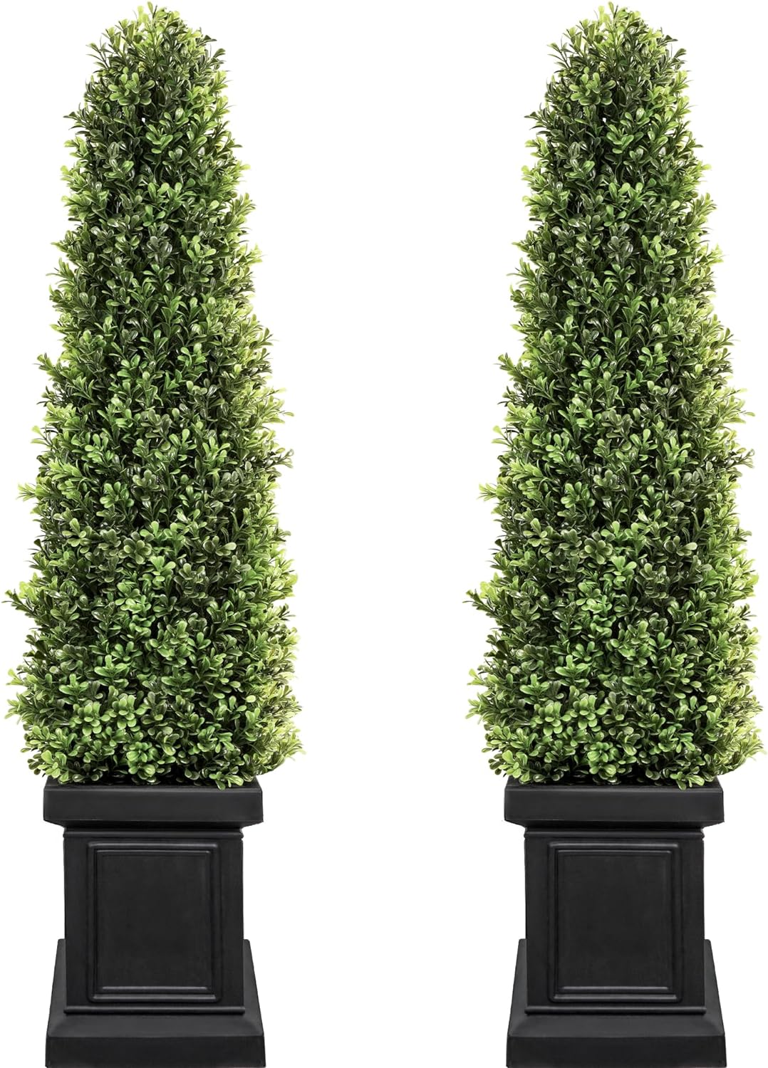 Elegant Boxwood Topiary Tall Topiaries Outdoor Decor Series