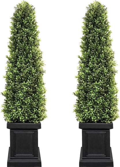 Elegant Boxwood Topiary Tall Topiaries Outdoor Decor Series