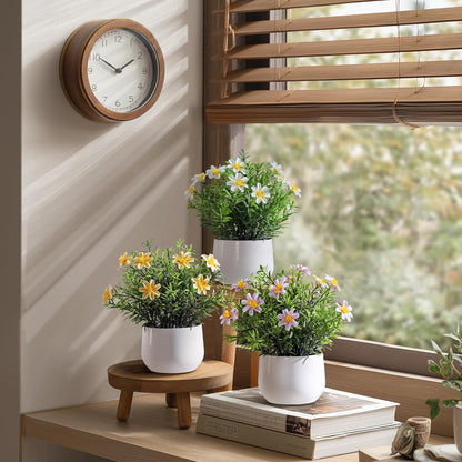 Refined Small Artificial Potted Kitchen Home Decor Kit