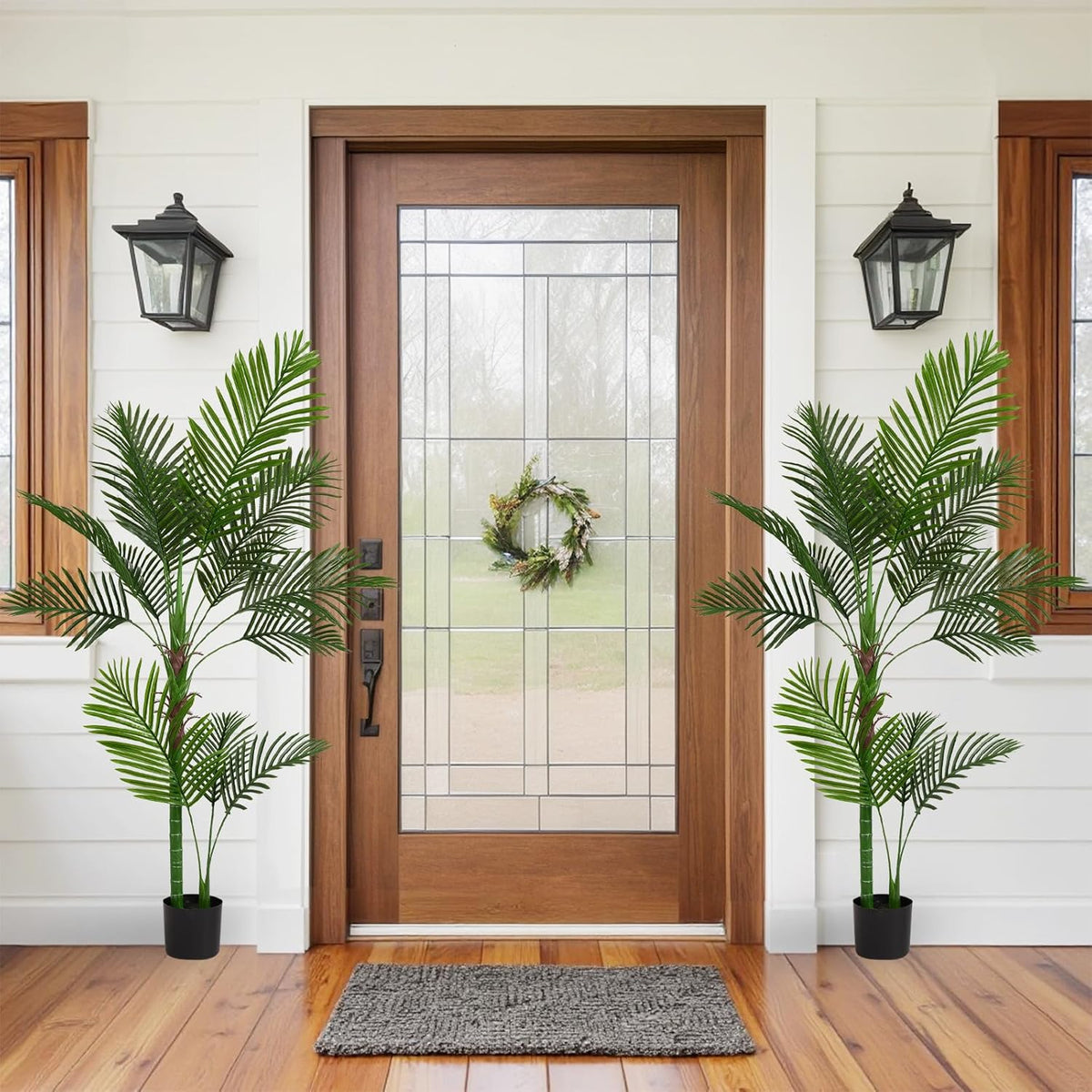 Lush Artificial Bird Paradise Resistant Home Decor Selection