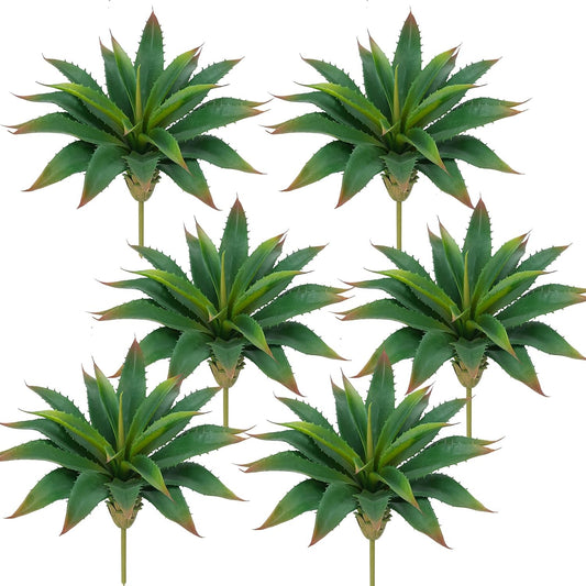Vibrant Large Artificial Succulent Aloe Home Decor Series
