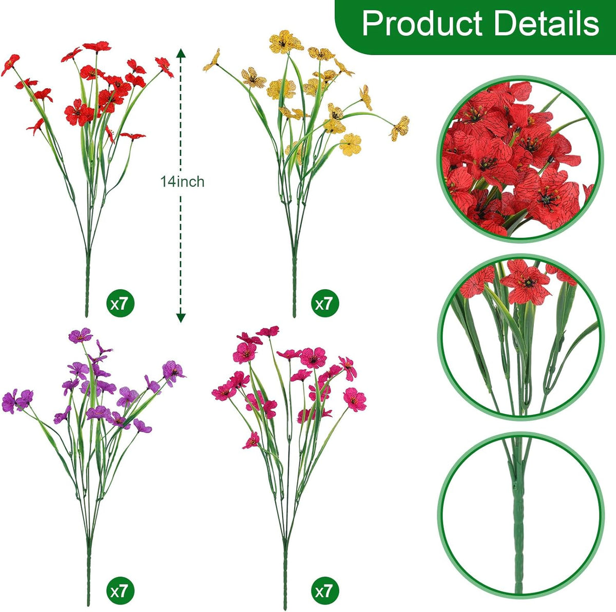 Modern Bundles Silk UV Resistant Home Decor Bundle