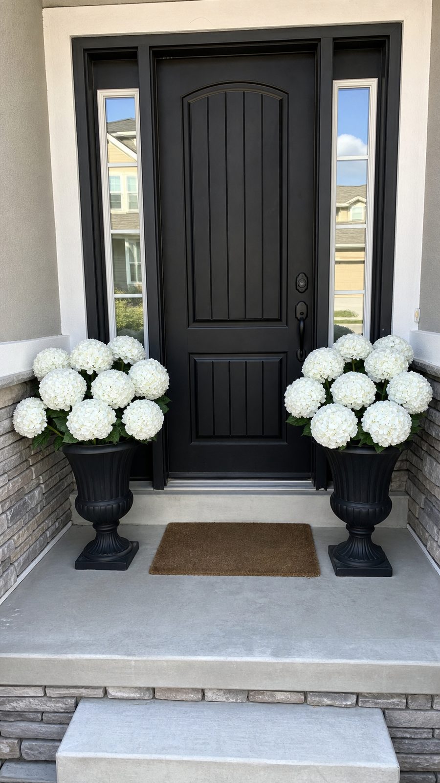 Customer photo of artificial hydrangea flower balls